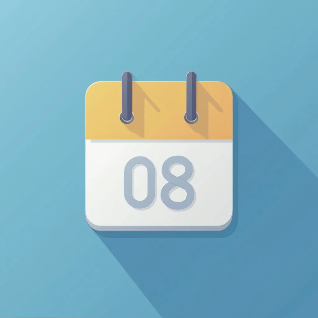 Icône calendrier